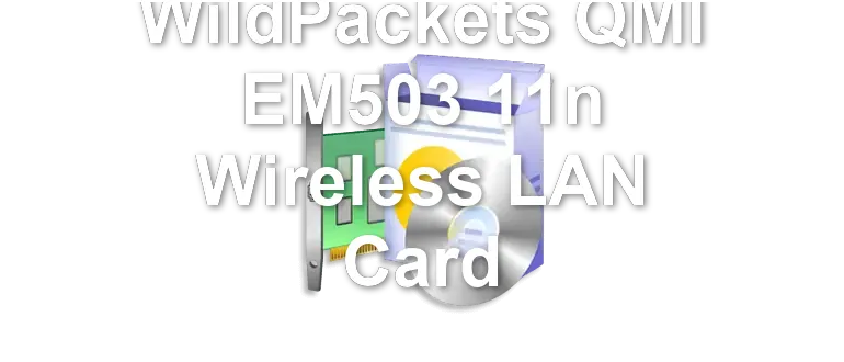 WildPackets QMI EM503 11n Wireless LAN Card