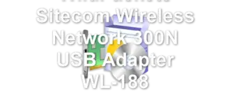 WildPackets Sitecom Wireless Network 300N USB Adapter WL-188