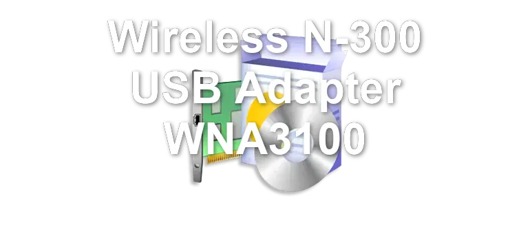 Wireless N-300 USB Adapter WNA3100