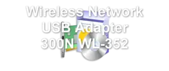 Wireless Network USB Adapter 300N WL-352