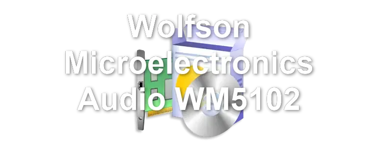 Wolfson Microelectronics Audio WM5102
