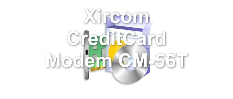 Xircom CreditCard Modem CM-56T