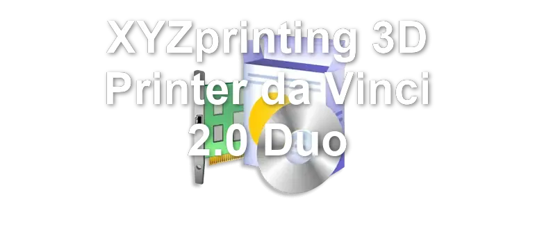 XYZprinting 3D Printer da Vinci 2.0 Duo