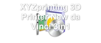 XYZprinting 3D Printer New da Vinci 3in1