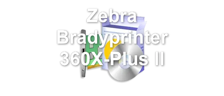 Zebra Bradyprinter 360X-Plus II