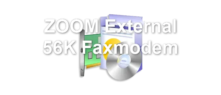 ZOOM External 56K Faxmodem