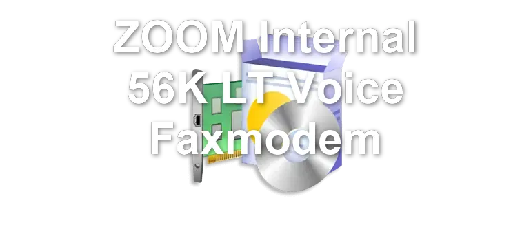 ZOOM Internal 56K LT Voice Faxmodem
