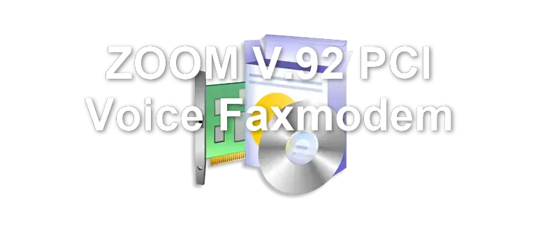 ZOOM V.92 PCI Voice Faxmodem