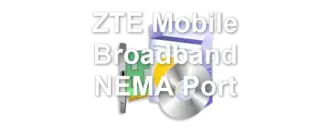 ZTE Mobile Broadband NEMA Port