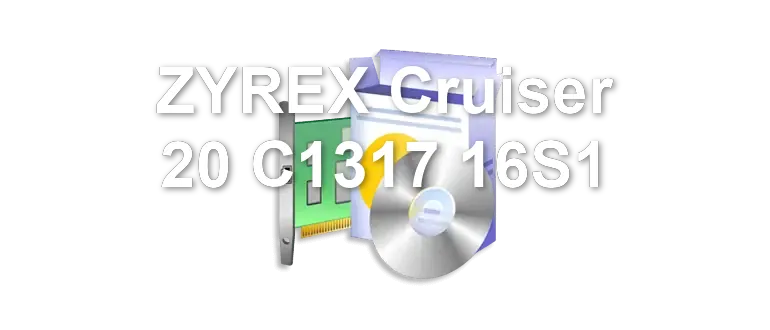 ZYREX Cruiser 20 C1317 16S1